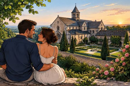 Abbaye du Pin : une escapade romantique pour un voyage de noce enchanteur