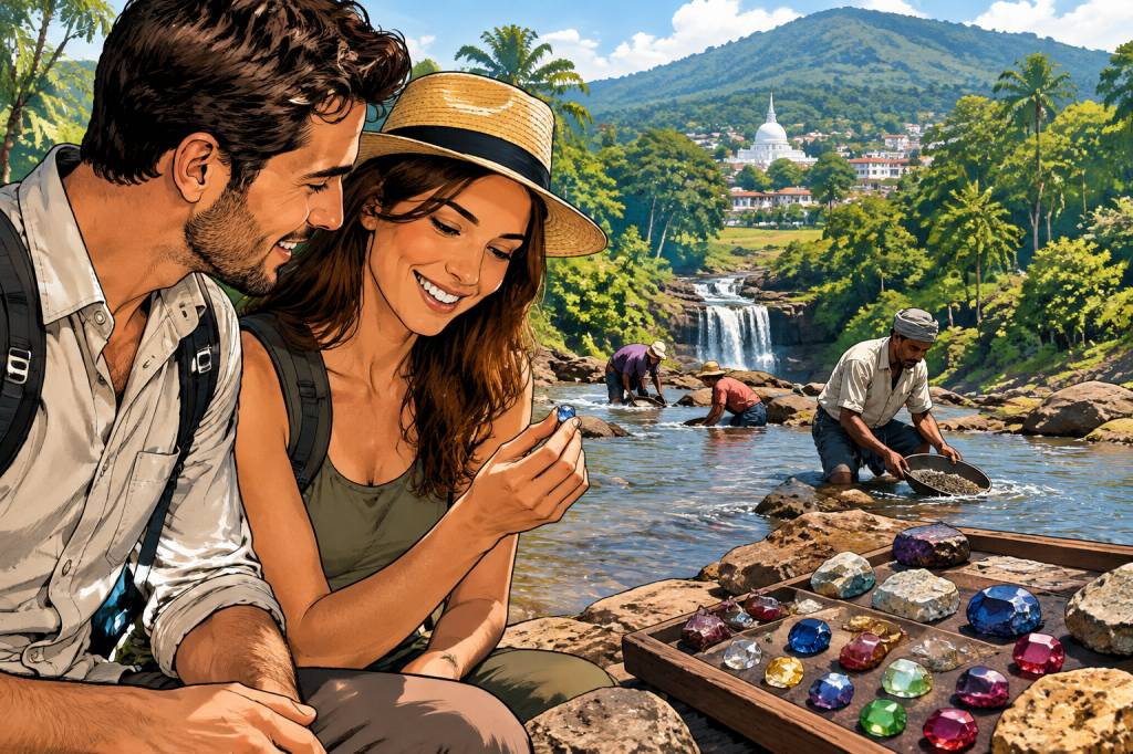 Ratnapura au Sri Lanka : une escapade romantique au cœur de l’île des pierres précieuses