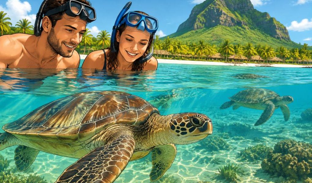 Île Maurice et tortues : où les observer lors d’un voyage de noces ?