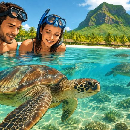 Île Maurice et tortues : où les observer lors d’un voyage de noces ?