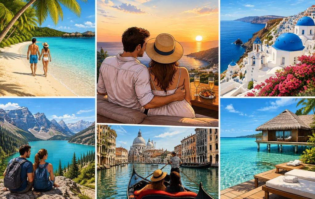 Où partir en août pour un voyage de noces inoubliable ?