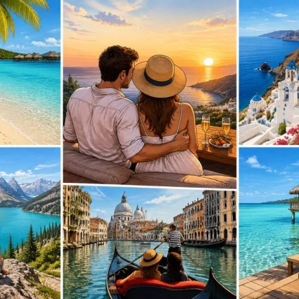 Où partir en août pour un voyage de noces inoubliable ?